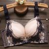 Весенне-летний бюстгальтер без стального кольца, бюстгальтер в сборе, утолщенное сексуальное кружевное нижнее белье, бюстгальтер, нижнее белье, женская боковая грудь