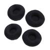 4 шт. Сменные амбушюры Велюровые и пенные амбушюры для наушников для YH100 ATH WS70 ATH WS99 ATH WS77 MDR V55 MDR V500DJ