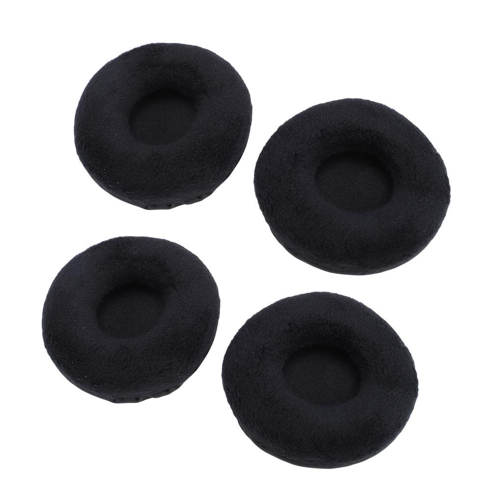 4 шт. Сменные амбушюры Велюровые и пенные амбушюры для наушников для YH100 ATH WS70 ATH WS99 ATH WS77 MDR V55 MDR V500DJ
