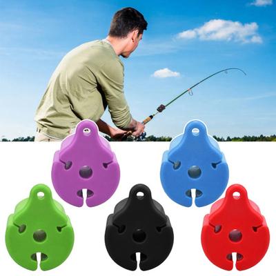 10 шт. Шарики-фиксаторы для удилища, силиконовый ремешок для удилища, защитный чехол, широкая совместимость, универсальный аксессуар для рыболовного снаряжения, держатель