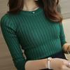 Women Sweater High Elastic Solid Turtleneck Fashion Sweater Women Slim Sexy Hight Bottoming Knitted Pullovers