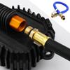 1PC Tire Inflator Hose Tyre Hose Portable Air Compressor Pipe Rubber Air Rubber Hose for Car Motorbike Accessories