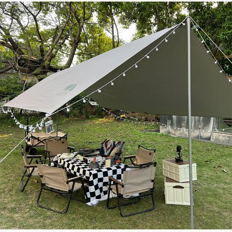 ZISIZ Hexagonal Outdoor Camping Tarp