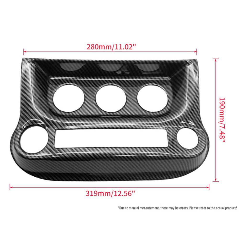 Наклейка на панель переключателей кондиционера центральной консоли для Jeep Wrangler JK 2011-2017