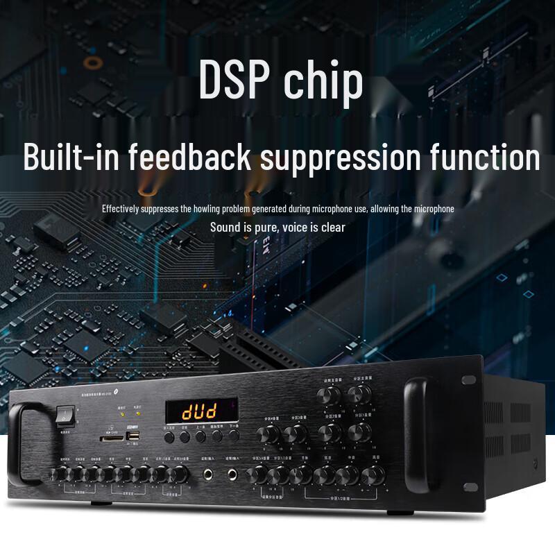 SAST AV-318 High-Power Audio Amplifier CN plug (adapter included)