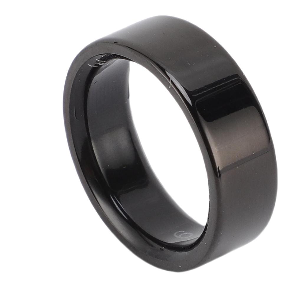 Умное кольцо здоровья для женщин и мужчин, фитнес-трекер, подсчет шагов, запись сна и спорта, водонепроницаемость IP68, KR3, черный, размер