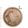 Для лотка для костей Фаркл Деревянные лотки для костей Шестиугольный лоток для бросания костей Фетровый держатель для костей для игр с костями, таких как RPG, и других настольных игр