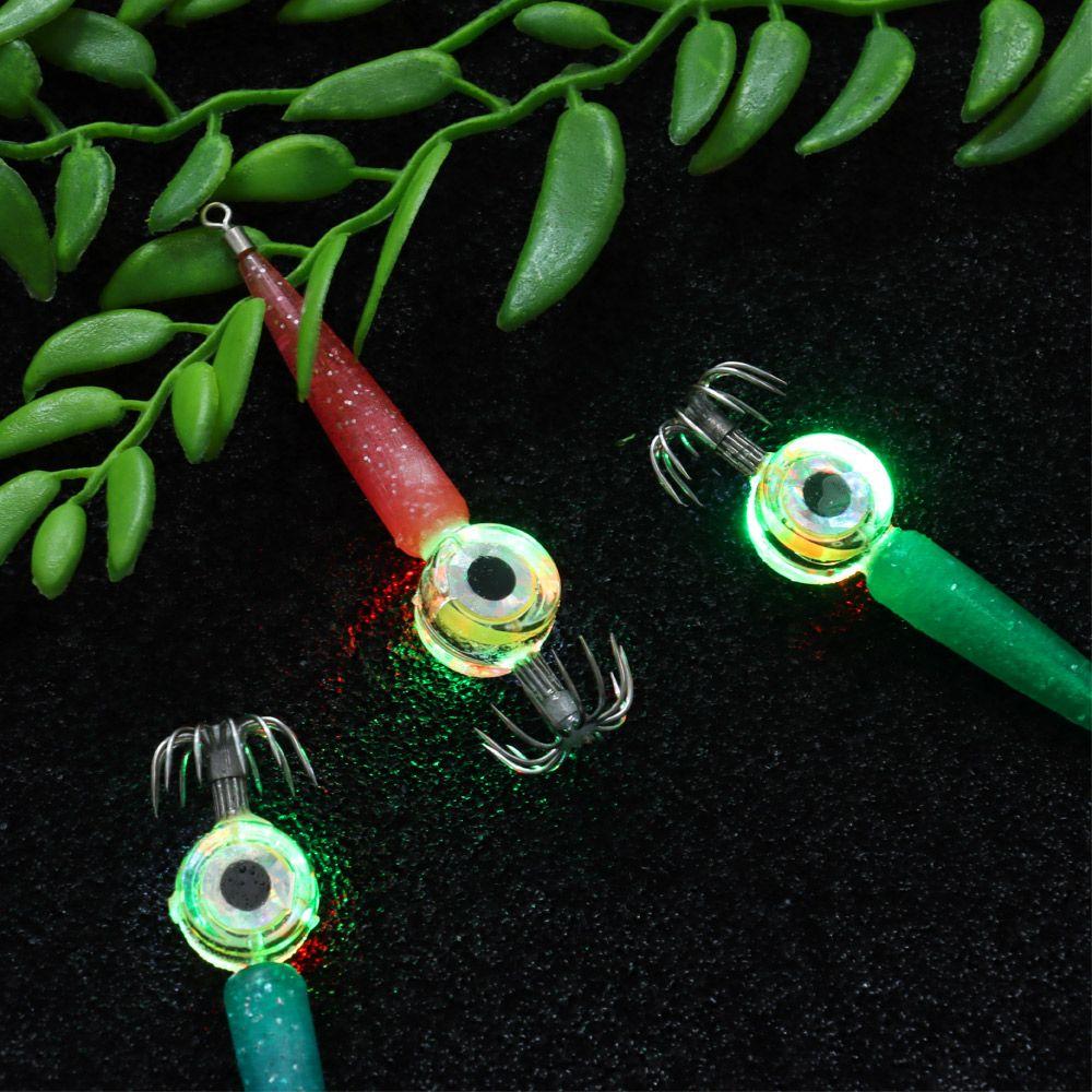 Accessories Attracting Fish Squid Hooks Led Fish Lamp Flashing Luminous Lure Light Bait Light