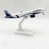 19СМ масштабный самолет A320 Indigo Airlines Модель самолета Металлический сплав Пассажирский с шасси Реплика Коллекционный подарок