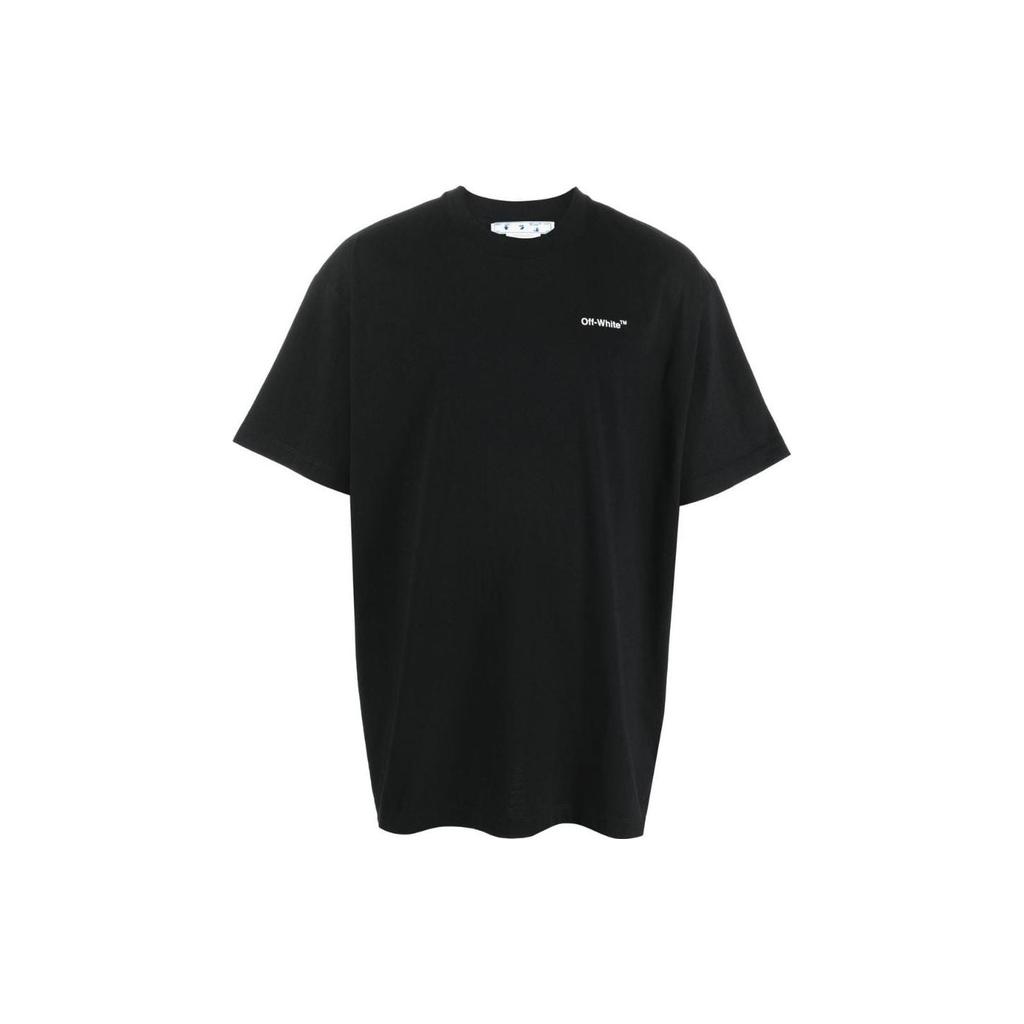 Off-White Caravaggio Deposition Over Short-Sleeve Tee 'Black' Men's OMAA038C99JER0091001