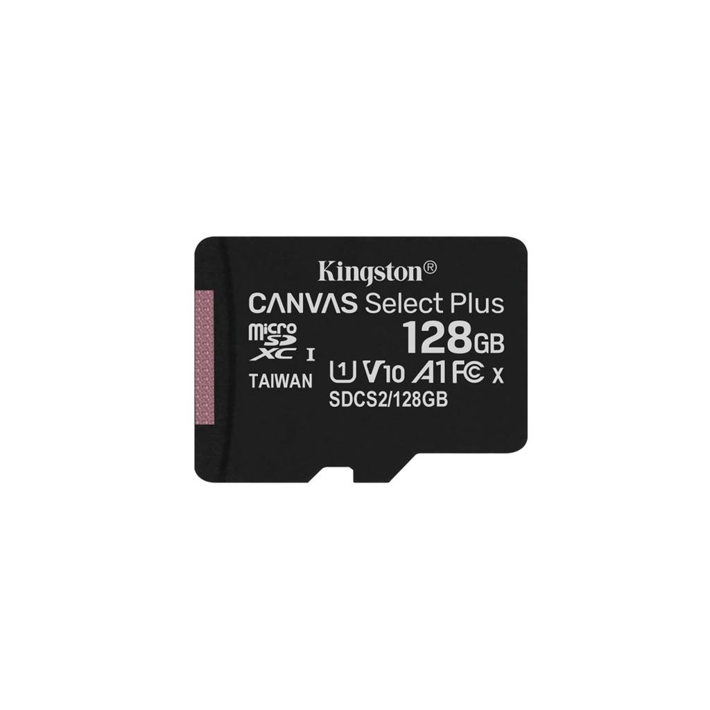 Kingston Карта памяти MicroSD Canvas Select Plus со скоростью 100 Мбит/с