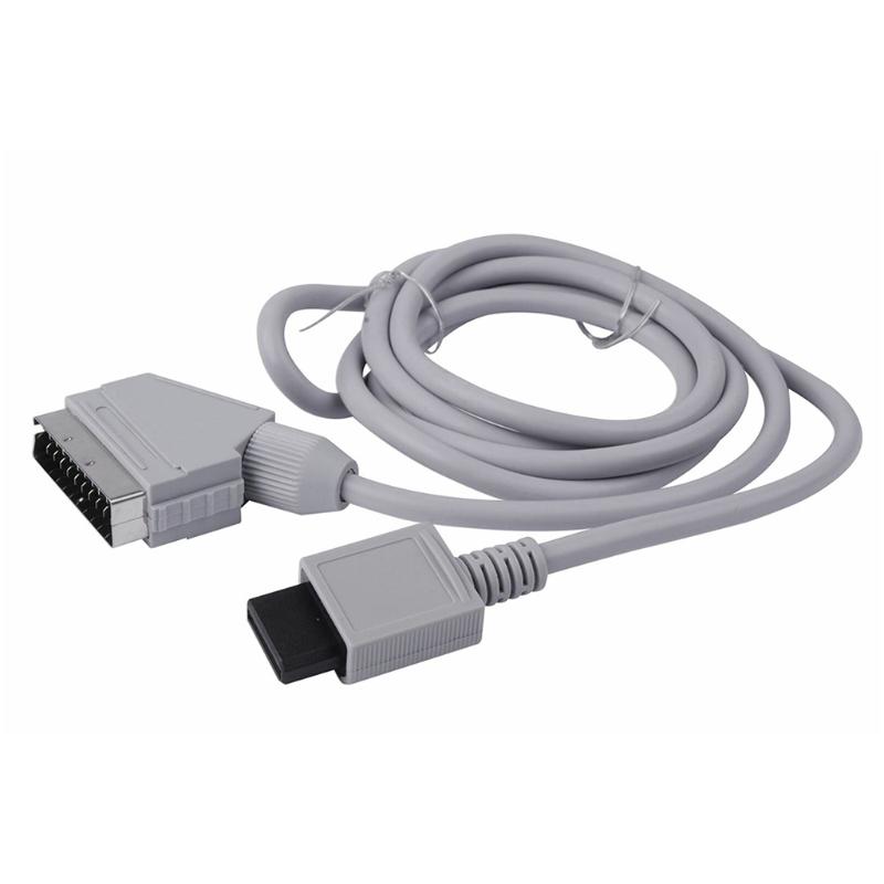 1,8 м RGB Scart Видео ТВ AV Шнур Кабель для Видео Игры