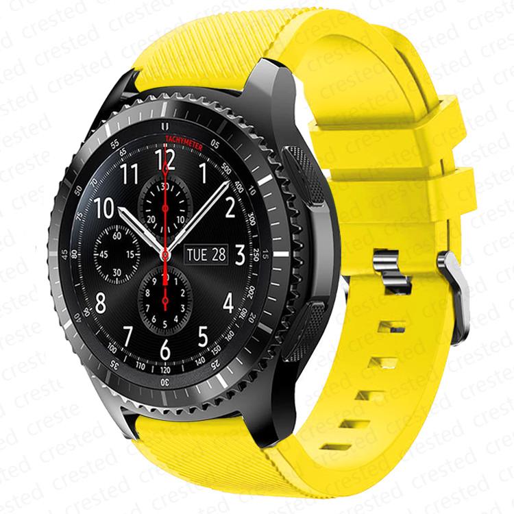 20 мм 22 мм ремешок для Samsung Galaxy Watch 4/6 classic/5 Pro/7 44 мм 40 мм Gear s3 силиконовый ремешок браслет Huawei watch GT/2/3 ремешок
