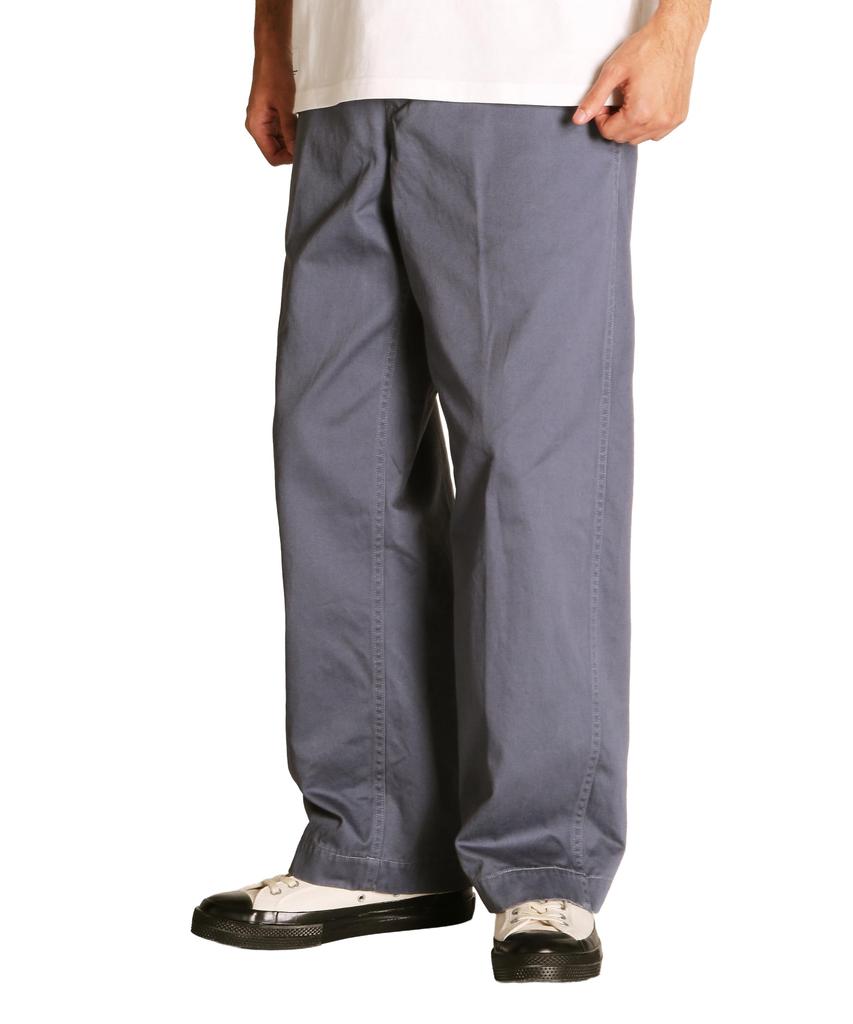 Schott CHINO TROUSERS Men's Size 30 (115cm) Blue Gray 782-5210010