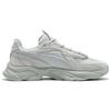 Puma Rs-Connect Fabric Two-Layer Cowhide Pu Comfortable Mid-Top Lifestyle Casual Shoes Unisex Casual Shoes Light-Gray 375151-06