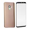 Phone Rear Back Glass Cover Front Screen Glass Lens Replacement Set for Samsung S9 G960Gold
