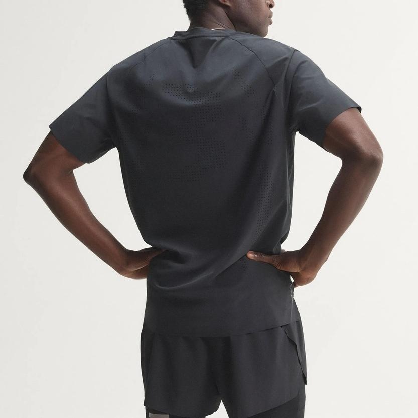 adidas Aspyre ADI365 Плетеная спортивная кофта с коротким рукавом Футболка для бега Мужские Топы KQ8649