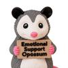 Opossum Shape Figurine Emotional Support Figurine, 3D Printed Statue, Collectible Shaped Sculpture Animal for Home Office Desktop Decoration