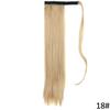 MERISIHAIR Women Long Straight Wrap Around Ponytail Synthetic Fiber Long Straight Wavy Hair Extensions Daily Wear
