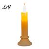 Durable Plastic Flameless Candles LED Red Candle Battery Operated Tea Light with Modern Home Decor Candle Lights Flickering Flame Realistic Wedding