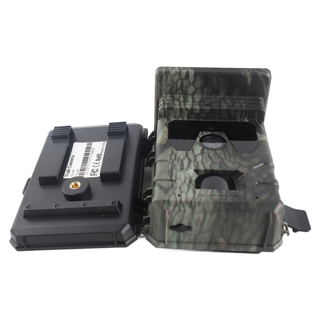 Камера для охоты на солнечной батарее 4K Видео 50МП Фотографии Солнечная камера слежения