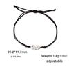 Cazador Cute Cat Kitten Charm Bracelet for Women Stainless Steel Animal Wax Rope Hand Bracelet Jewelry Mother's Day Gift 2026