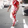 New Summer Men's Trousers Tracksuit Set Sportwear 3d Print Short Sleeve T Shirt+long Pants 2 Piece Suit Men Outfits Clothes