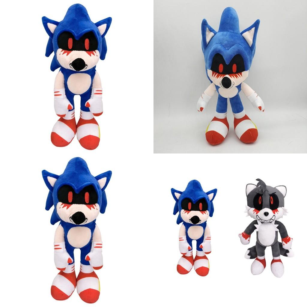 Sonic Exe Plush Toy Evil Blood Soft Stuffed Doll Spirits Of Hell For Kids