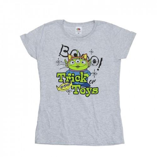 Toy Story Женская/Дамская футболка на Хэллоуин «Сладость или гадость пришельцы»