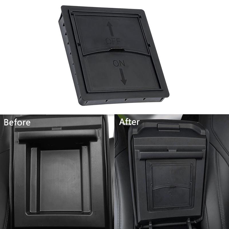 Armrest Hidden Storage Box For Tesla Model 3/Y 2016 2017 2018 Center Console Organizer Storage Box