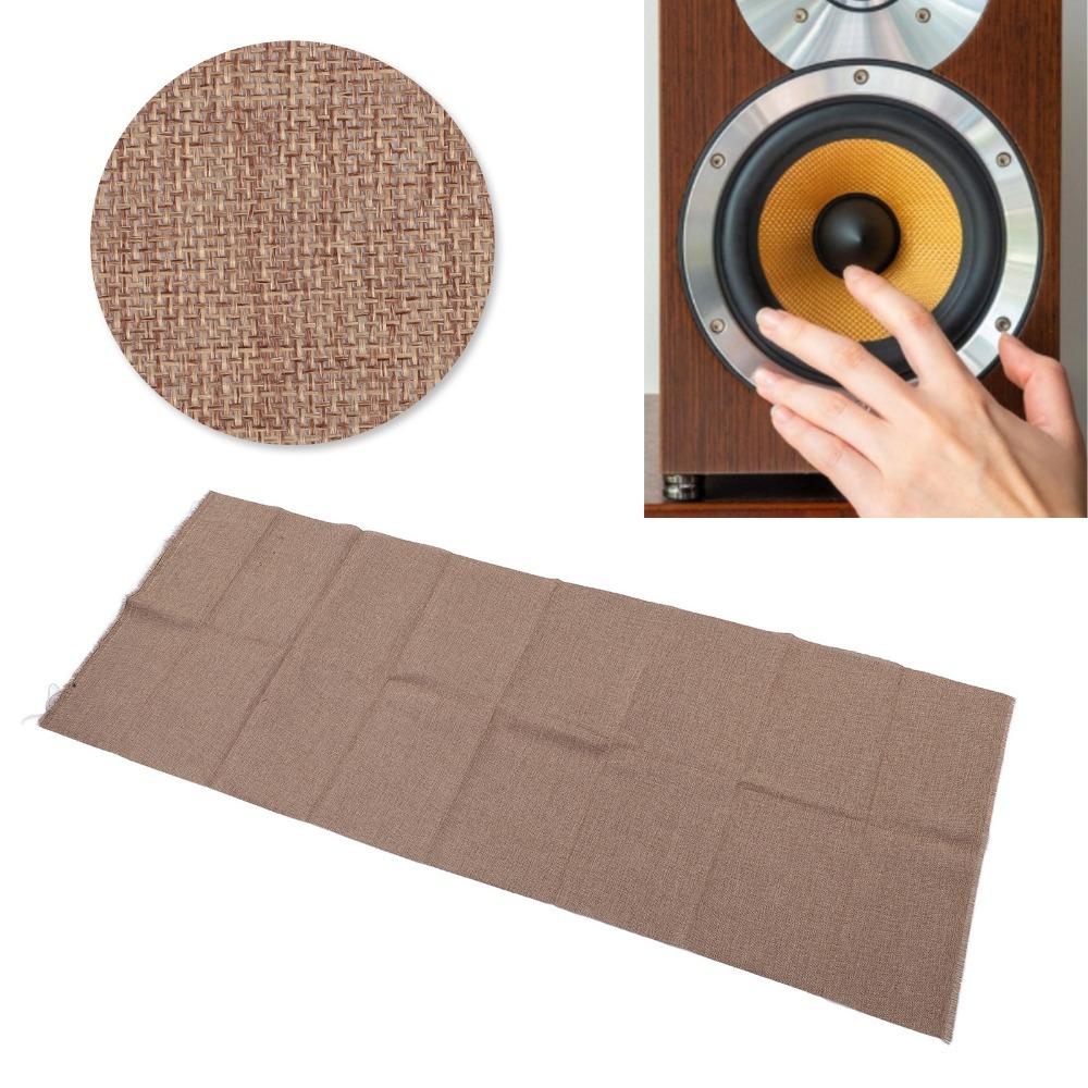 150x50cm Speaker Grill Fabric Retro Style Speaker Covers Home Theater