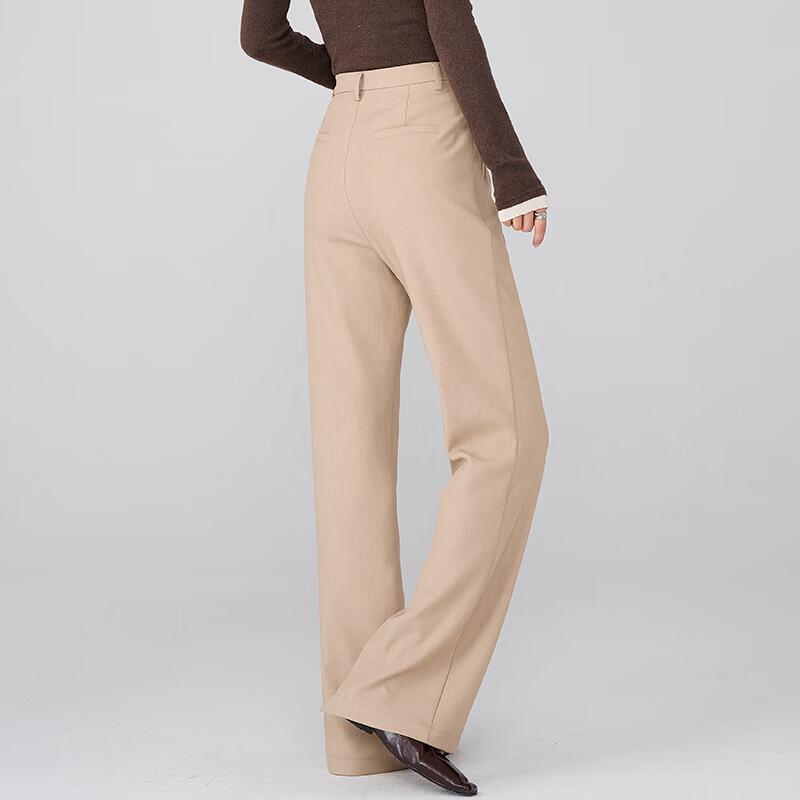 Women's High-Waist Micro-Flare Trousers