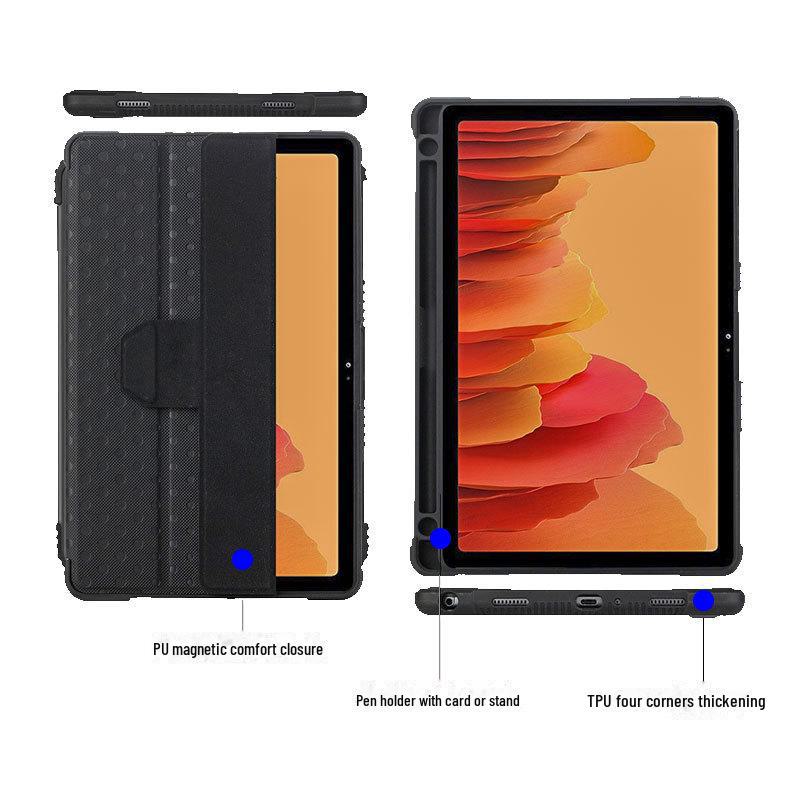Galaxy Tab A7 (2020) Магнитный кожаный защитный чехол для 10,4"
