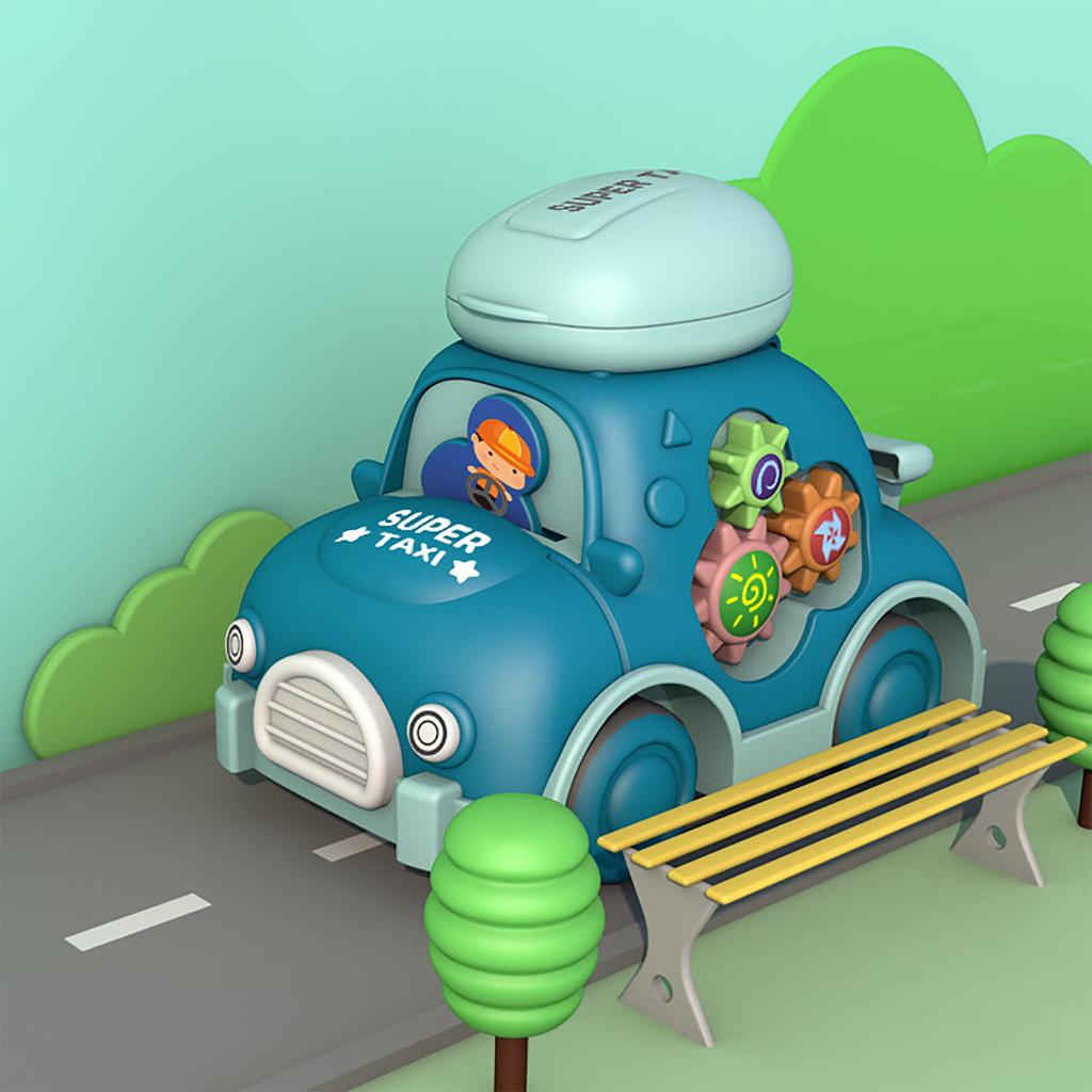 1Pc Baby Cartoon Toy Car Mini Vehicles Inertia Pull Back Cars Montessori Early Education Crawling Toys Car For Toddlers Boys
