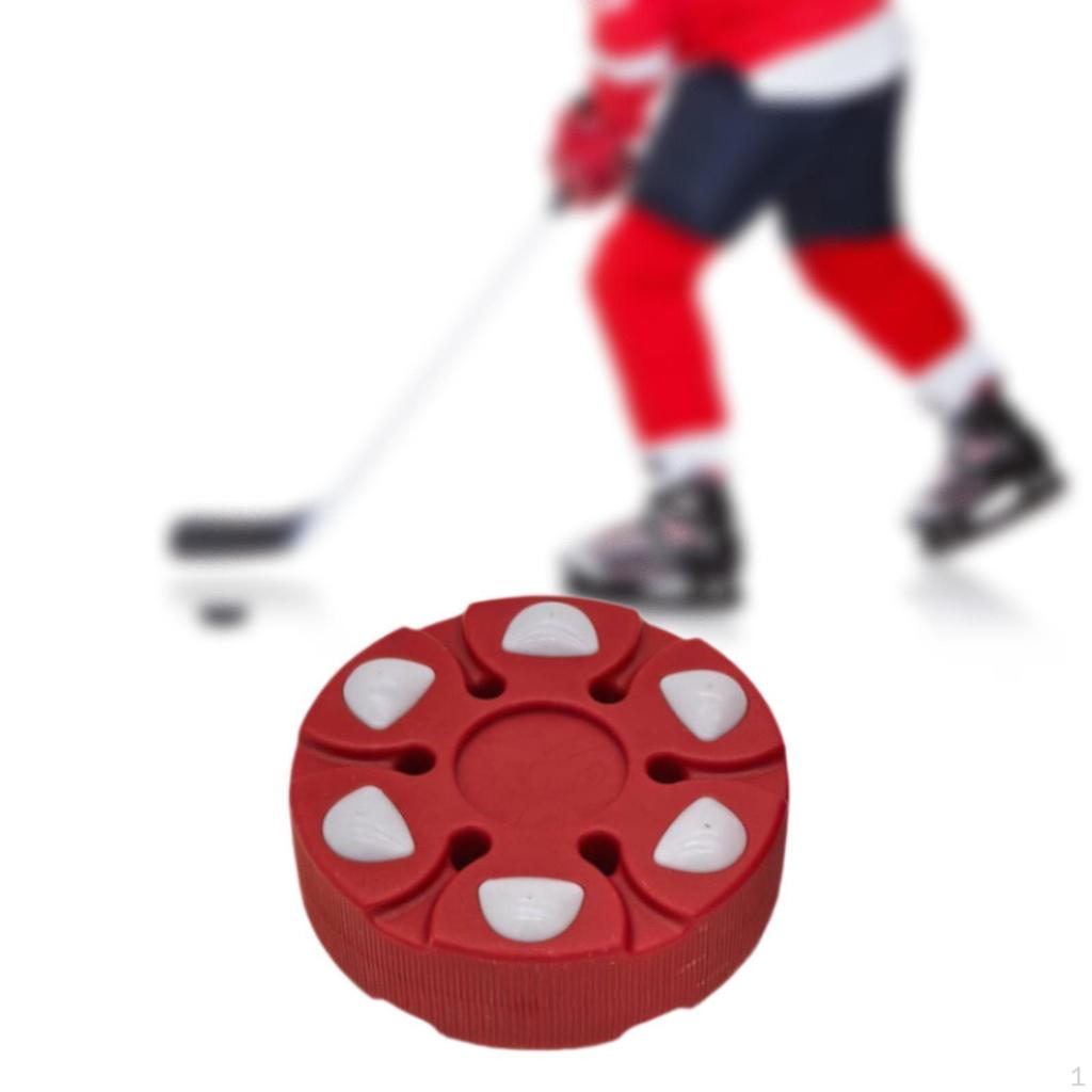 Хоккейная шайба для роликовых видов спорта, портативный тренировочный мяч для тренировок на открытом воздухе