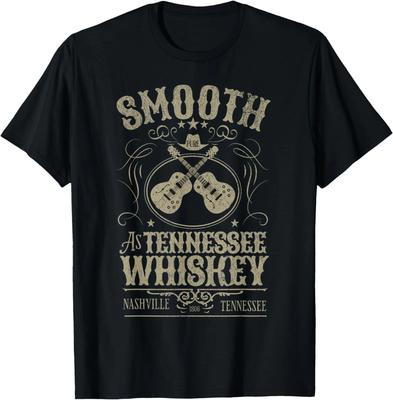 Smooth As Tennessee Whiskey Country Music Bourbon Vintage T-Shirt