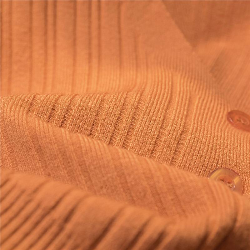 Осенний облегающий повседневный вязаный кардиган для женщин с длинным рукавом, верхняя одежда, элегантный свитер, куртка для женщин, зимняя мода, теплый трикотаж, кардиганы 24745