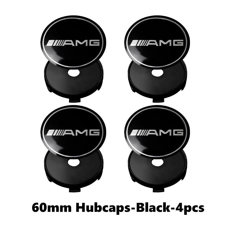 UMEG7 4pcs Car Wheel Center Caps Hubcap Cover Auto Accessories For AMG Mercedes Benz B-CLASS C-CLASS GLC GLE GLK W190 W201 C180 C200