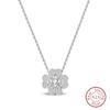 Necklace 925 Silver Cross Moonlight Guardian Dreamcatcher Necklace For Women Fashion Birthday Anniversary Jewelry Gifts