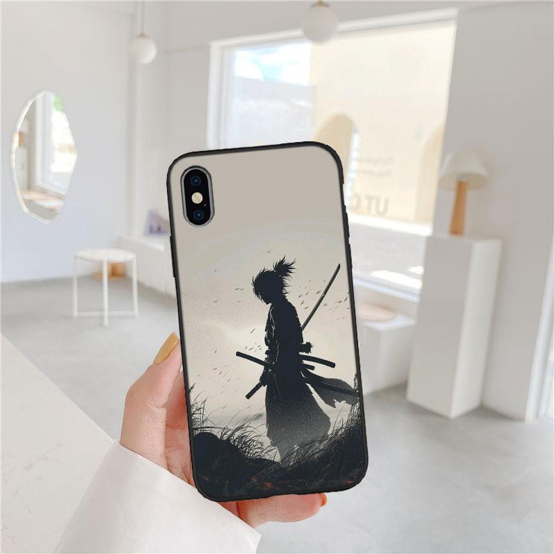 CJ71 Japan Samurai Mask Case for Samsung Galaxy M06 M15 M16 M35 M55 M56 A36 A42 A50 A50S A51 A52 A32 A33 A05 A05S A06 A16 A20