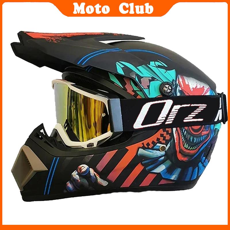 Мотошлем Детский Внедорожный Шлем Велосипедный Downhill AM DH Cross Шлем Capacete Motocross Casco Para Motociclista Ребенок