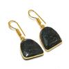 Boulder Opal Gemstone 925 Solid Sterling Silver Jewelry Earring 1.38" GK-5690