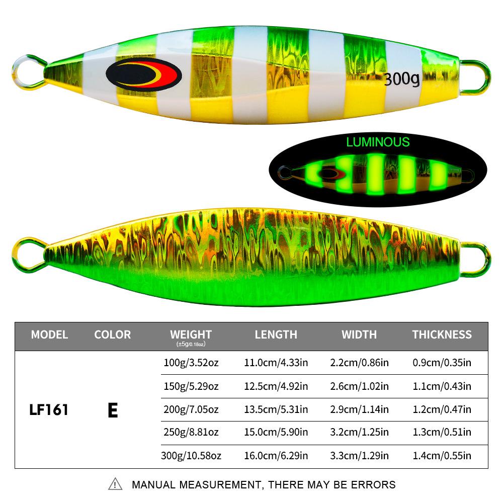 Глубокая морская железная пластина, свинцовая приманка для рыбы, металлическая приманка, медленно трясущаяся железная пластина, имитация приманки для рыбы, поддельная приманка