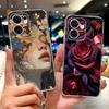Чехол для Oppo Reno 13F 4G Reno13 Pro Новый модный окрашенный чехол Мягкие силиконовые чехлы для телефона Для Oppo Reno 13 Pro Reno13 F 5G Fundas