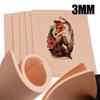 3MM Thick Fake Skin Double Sides Training Tattoo Skin Tattoo Practice Skin For Permanent Makeup