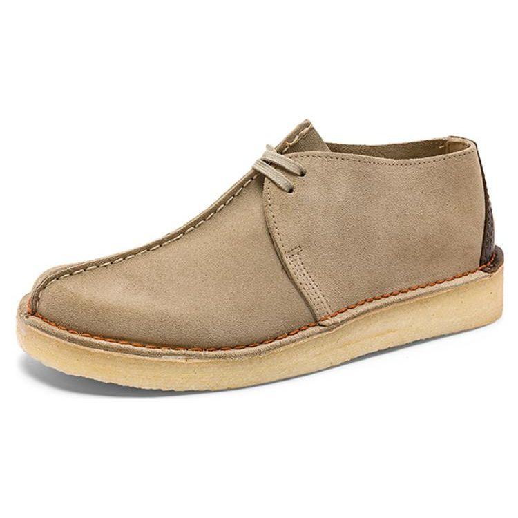 Clarks Винтажные Британские Мужские Ботинки для Активного Отдыха Песочные 261662117
