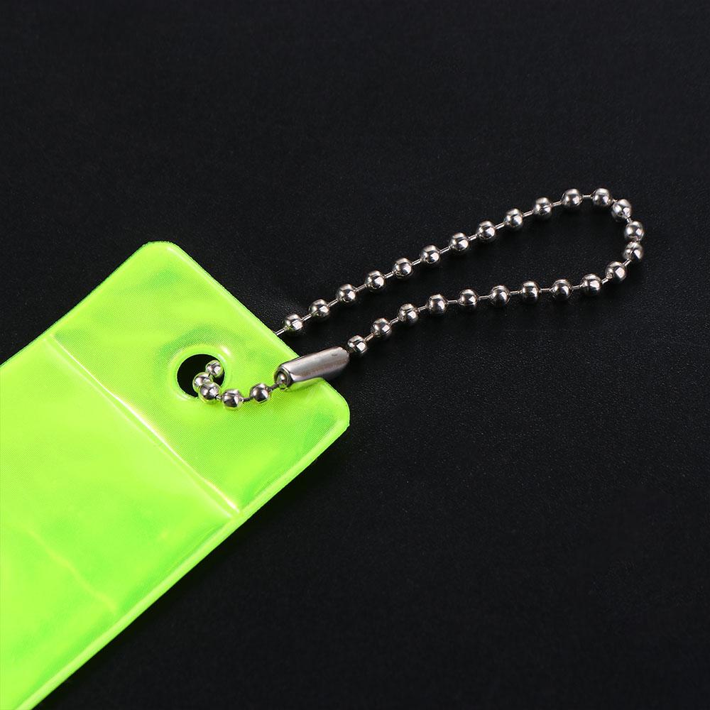 Светоотражатели Сумка Брелок Светоотражающая Полоса Брелоки для Ключей Автомобиля Светоотражающий Подвесок Светоотражающие Брелоки
