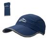 Hatty Breathable Waterproof Foldable Anti-uv Unisex 5-Panel Baseball Cap Fashionable Curved Sport Sun Hat Reflective Running Hat