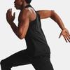 Under Armour Speed Stride Shock Быстросохнущий Дышащий Беговой Майка Мужские Топы Черный 1356175-001