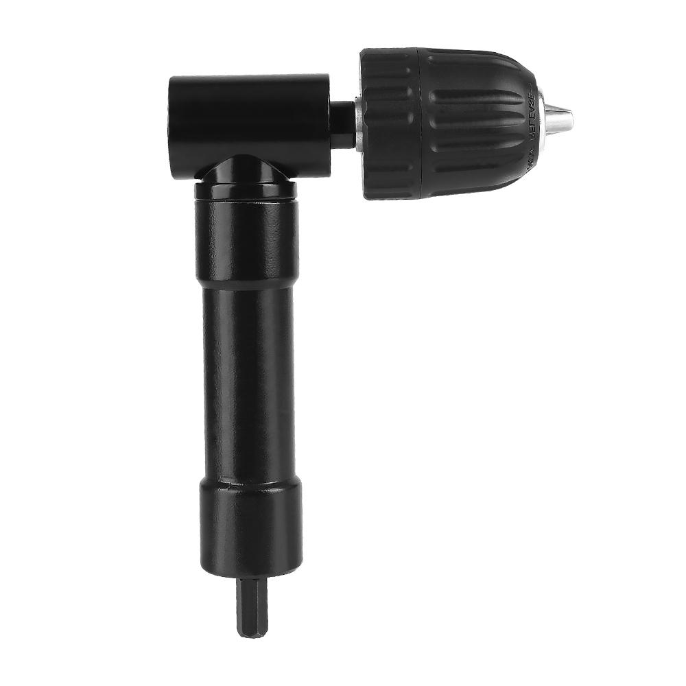 Адаптер для токарного инструмента Прямоугольный Патроны для электродрели Устройство Угловой инструмент 90 градусов Инструмент для сверления с малым шагом Сплав алюминия